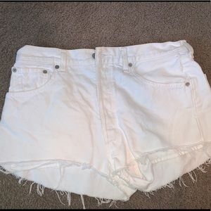 Levi’s high waisted shorts